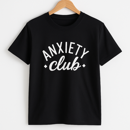 Anxiety Club T-shirt - Differences Not Disabilities